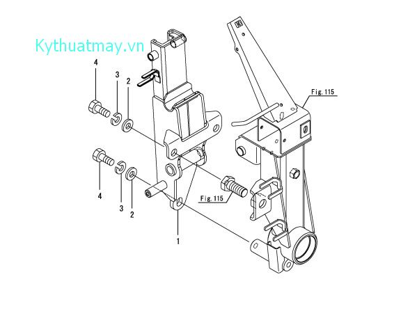 Móc ngoạm trước